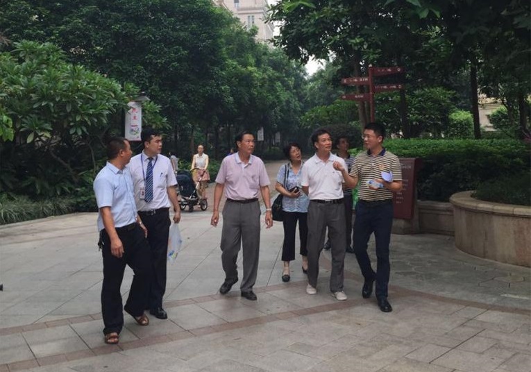 市园林协会积极协助省协会进行东莞优良样板工程评选