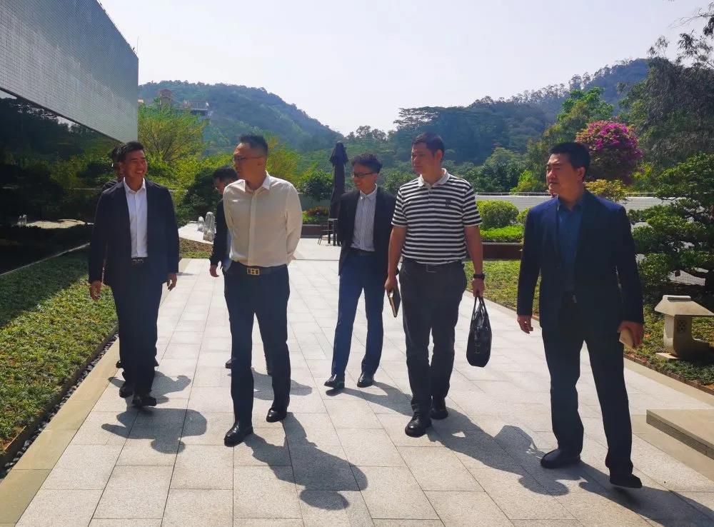 【会员风采】市城管局郭怀晋局长一行领导莅临市园林公司走访交流