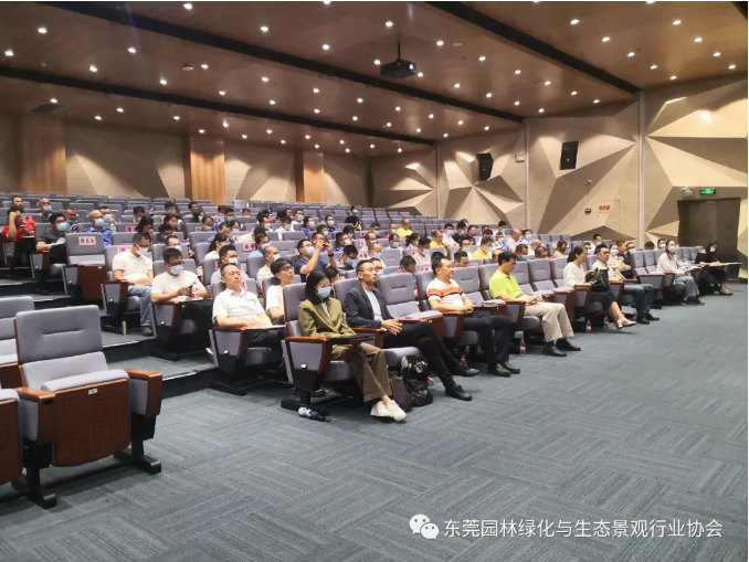 协会参加市城管局口袋公园建设工作推进会暨培训讲座