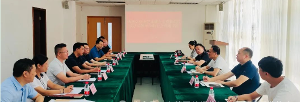 热烈欢迎市城管局陈创业副局长等一行莅临我会座谈交流