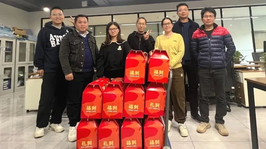【理事单位风采】心系员工，情暖新春——东莞园林发放春节福利